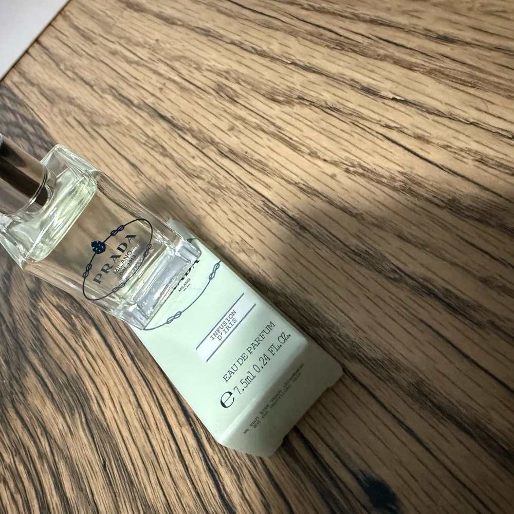 Prada pale mint green perfume box Mini 7 ml - Picture 3 of 5